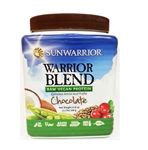 Sunwarrior Warrior Blend Raw Vegan Protein, Chocolate Flavor (1.1 lbs)