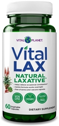 Vital Lax Natural Laxative 60 Capsules