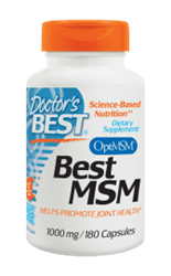 MSM 1000mg, 180 capsules