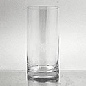 CLEARANCE - Glass Cylinder Vase, 8" x 4"