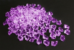 Acrylic Ice Crystals, Purple