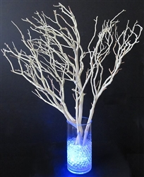 Lighted Sandblasted Manzanita Centerpiece Kit (shipping included!)