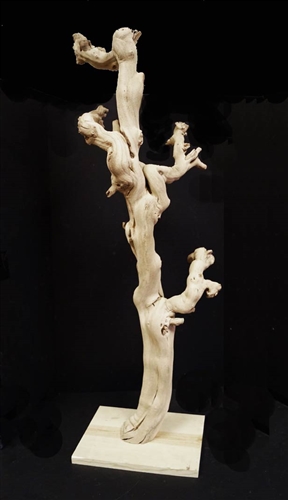 Tall Grapewood Tree With Stand - LGW-1020-04