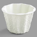 10 inch White Mache Container