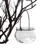 Globe Votive Candle Holders, Clear