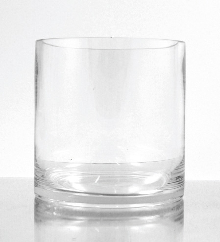 CLEARANCE - Glass Cylinder  Vase, 5" x 3"