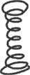 Coil Springs 12" 9 Gauge per lb.