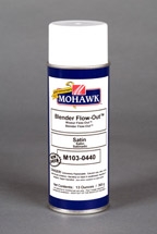 M103-0176 Clear Flat Blender Flow-Out