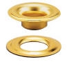 #2 Brass Grommets 1gr.