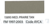 Med. Prairie Tan 15893