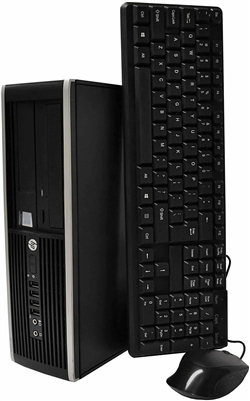 Fast HP Desktop Computer 3.0GHz 8GB RAM 500GB HD PC Windows 10 WiFi DVD