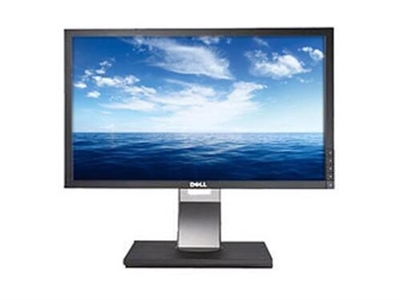 Dell UltraSharp 22 inch LCD Monitor with Power cable and VGA cable