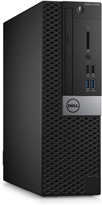 Dell OptiPlex 5050 Small Form Factor Desktop, Intel Core i5 7th Gen, Black