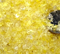 Transparent Yellow Coarse Frit