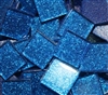 Glitter Tiles..3/4"..Blue