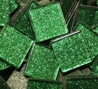 Glitter Tiles..3/4"..Emerald