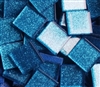 Glitter Tiles..3/4"..Turquoise