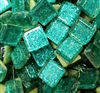 Glitter Tiles..3/8"..Dark Aqua