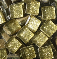 Glitter Tiles..3/8"..Yellow