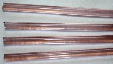 Rods..40-Pink Transparent..6-7mm