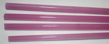 Rods..45-Translucent Rose..6-7mm