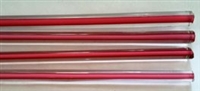 Rods..75-Rose/Clear..10-12mm