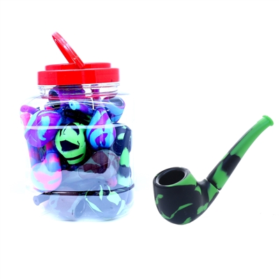 24 Silicone Pipes Jar