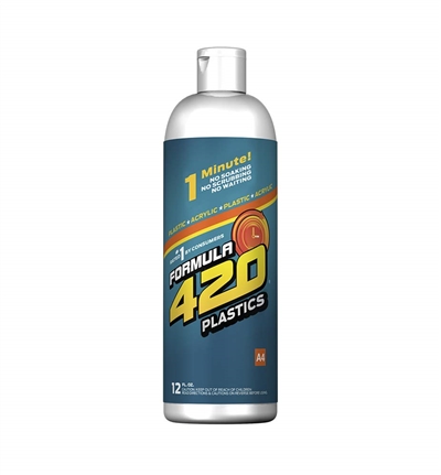 Formula 420 Acrylic / Plastic / Silicone Cleaner.  12oz
