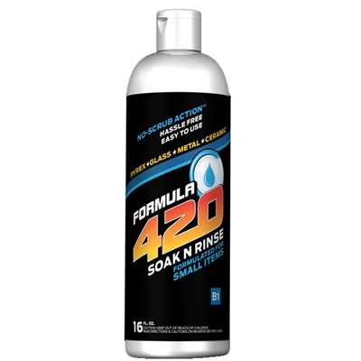 Formula 420 Soak-N-Rinse Glass Cleaner..  16oz