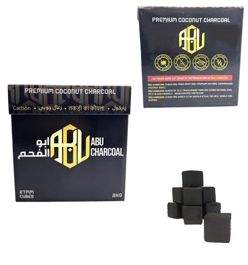 Abu Charcoal Coconut Charcoal (Cube 27mm, 2kg)