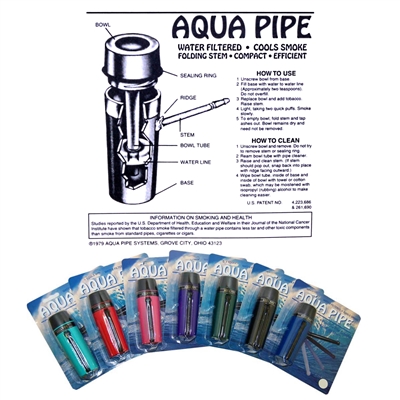 The Aqua Pipe ( Display of 6)