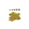 Bag of 1000 - Brass Screens  0.500