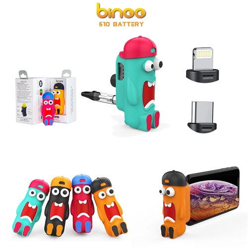 Binoo 510 Battery with 3000 mAh Power Bank