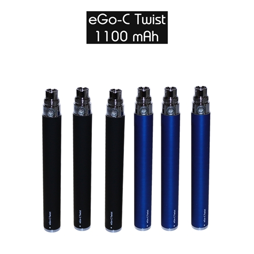 eGo C Twist Battery Variable Voltage - 1100mAh Battery