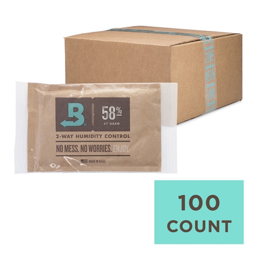 BOVEDA - 67G 62% RH HUMIDITY CONTROL (100 Pack)