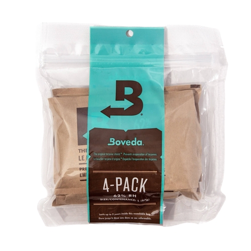 BOVEDA - 67G 62% RH HUMIDITY CONTROL (4 Pack)