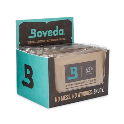 BOVEDA - 67G 62% RH HUMIDITY CONTROL - 12/COUNT RETAIL BOX