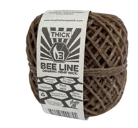 BEE LINE Thick Hempwick Spool 200ft 1ct