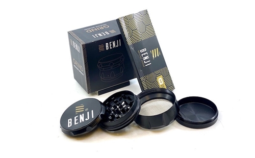 Benji - GRIND - Aluminum 2.2" Grinder and Booklet
