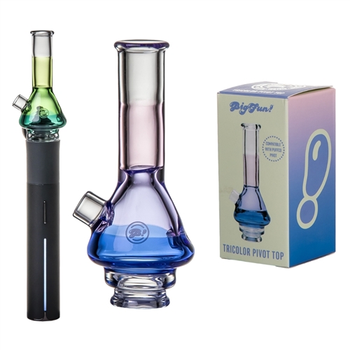 BigFun! Tricolor Puffco PIVOT Top Attachment