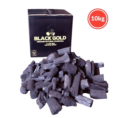 Black Gold Natural Loose Charcoal (10kg Case)