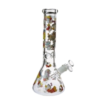 C1529-4 Beaker Base Themed Water pipe 13''