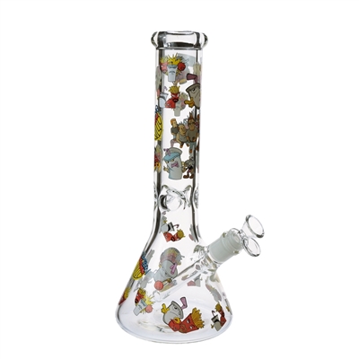 C1529-4 Beaker Base Themed Water pipe 13''