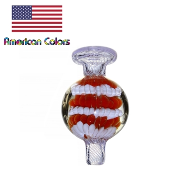 Heady Colored Glass Bubble Carb Cap