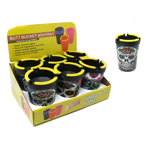 XTRATUFF Butt Bucket Car Ashtray - Glow (6ct)