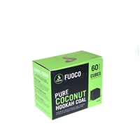 Fumari Fuoco Coconut Charcoal.  60 Cubes per box.