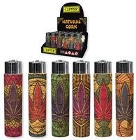Clipper Natural Cork Lighters - Leaves 15 (30/Display)