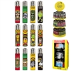 CLIPPER Lighter 3-Tier Display Rasta 144ct + 12 Free  (156 Lighters)