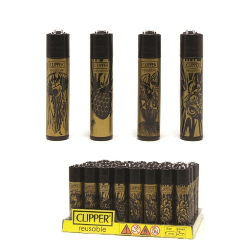 Clipper Lighters Psychedelic-18  Display-48