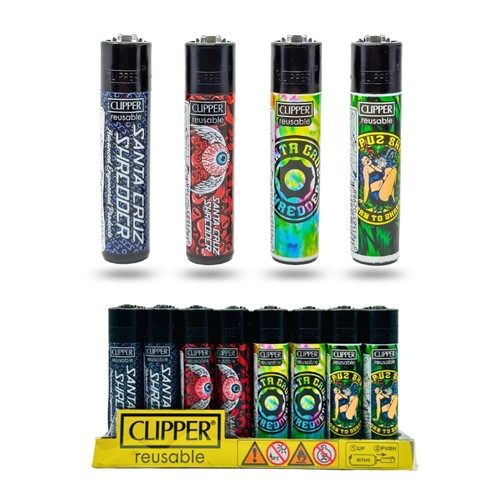 Clipper Classic Lighter Santa Cruz (48/Display)